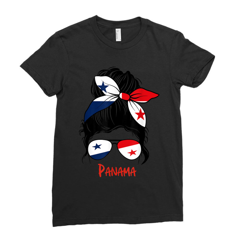 Panamanian Girl Panama Chica Panameña Flag Ladies Fitted T-Shirt by ToraHernton | Artistshot