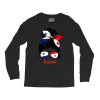 Panamanian Girl Panama Chica Panameña Flag Long Sleeve Shirts | Artistshot