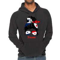 Panamanian Girl Panama Chica Panameña Flag Vintage Hoodie | Artistshot