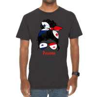 Panamanian Girl Panama Chica Panameña Flag Vintage T-shirt | Artistshot