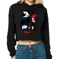 Panamanian Girl Panama Chica Panameña Flag Cropped Hoodie | Artistshot