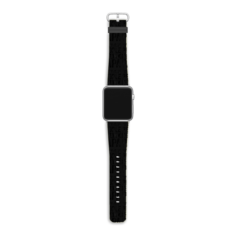 Mens My Favorite People Call Me Papa Vintage Dad Father Apple Watch Band | Artistshot