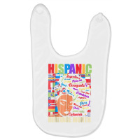 Hispanic Heritage Month Latin Country Flags T Shirt Baby Bibs | Artistshot