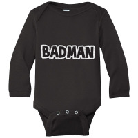 Badman (variant) Long Sleeve Baby Bodysuit | Artistshot