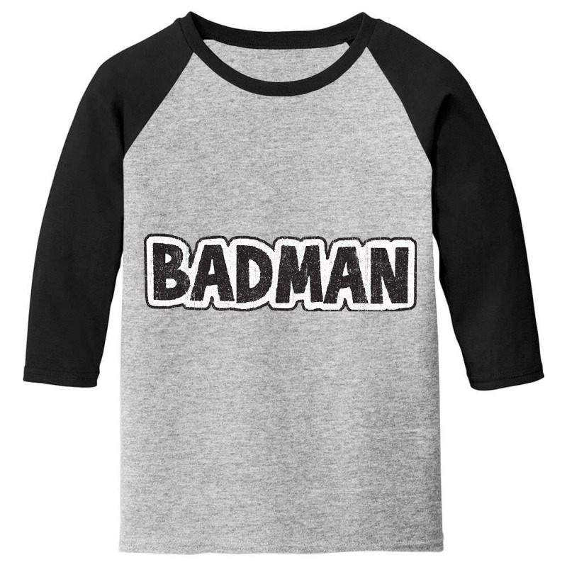 Badman (variant) Youth 3/4 Sleeve | Artistshot