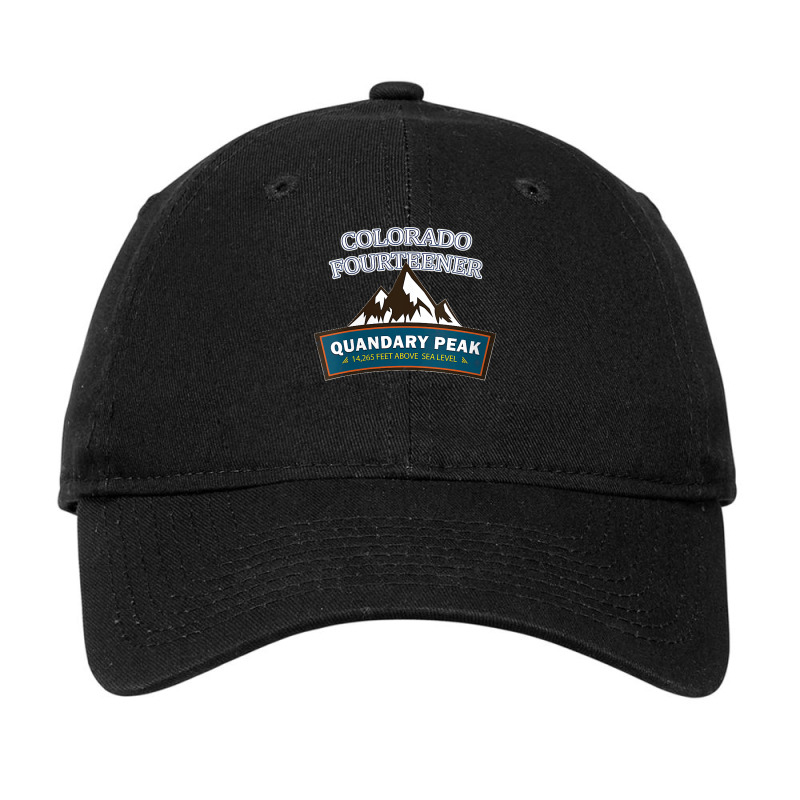 Womens Quandary Peak Colorado Fourteener Adjustable Cap | Artistshot