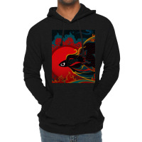 Fire Fish Lightweight Hoodie | Artistshot