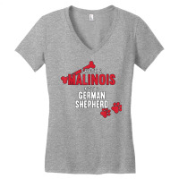 I Have A Malinois Dog Belgian Shepherd Lover Mom Malinois T Shirt Women's V-neck T-shirt | Artistshot