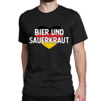 Bier Und Sauerkraut Oktoberfest Long Sleeve T Classic T-shirt | Artistshot