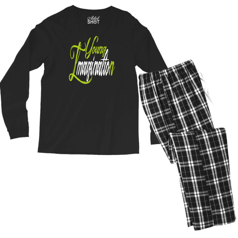 Young Imagination Men's Long Sleeve Pajama Set by Naraya | Artistshot