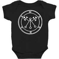 Seal Of Marbas Sigil Talisman Demon Circle T Shirt Baby Bodysuit | Artistshot