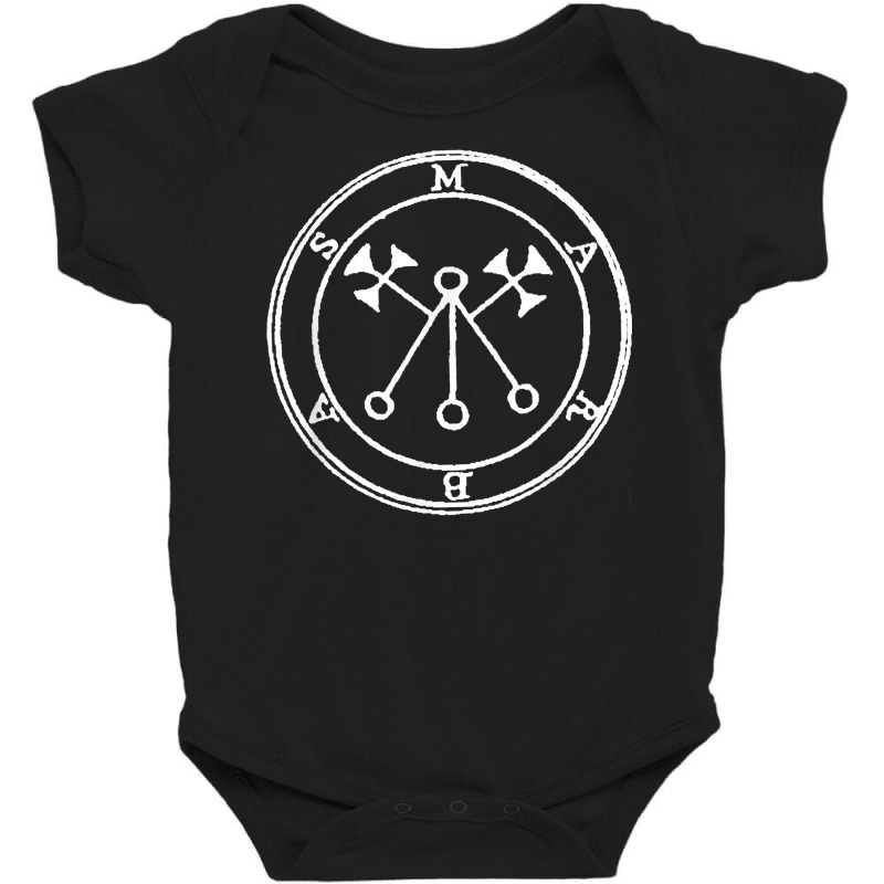 Seal Of Marbas Sigil Talisman Demon Circle T Shirt Baby Bodysuit by vaesifoxidy | Artistshot