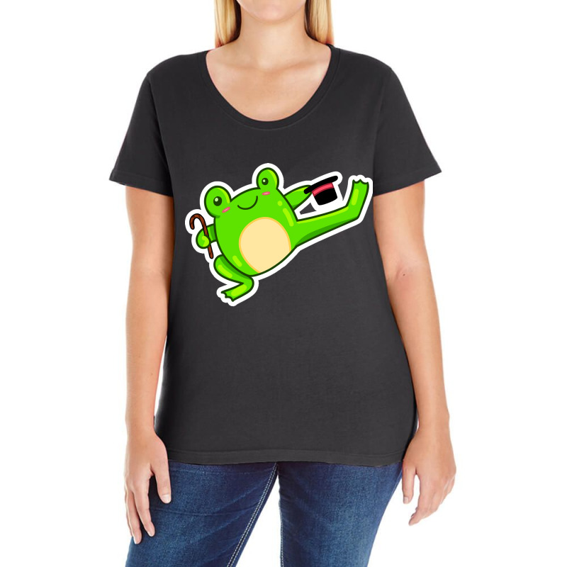 Ragtime Shroog Classic Ladies Curvy T-Shirt by cm-arts | Artistshot