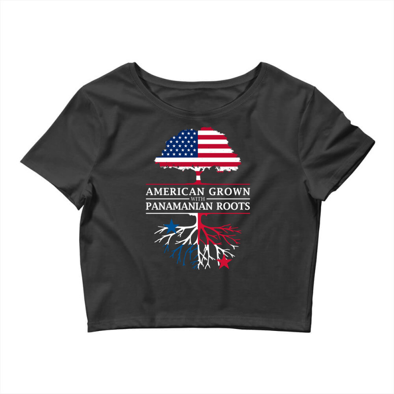 American Grown With Panamanian Roots   Panama Pullover Hoodie Crop Top by cm-arts | Artistshot