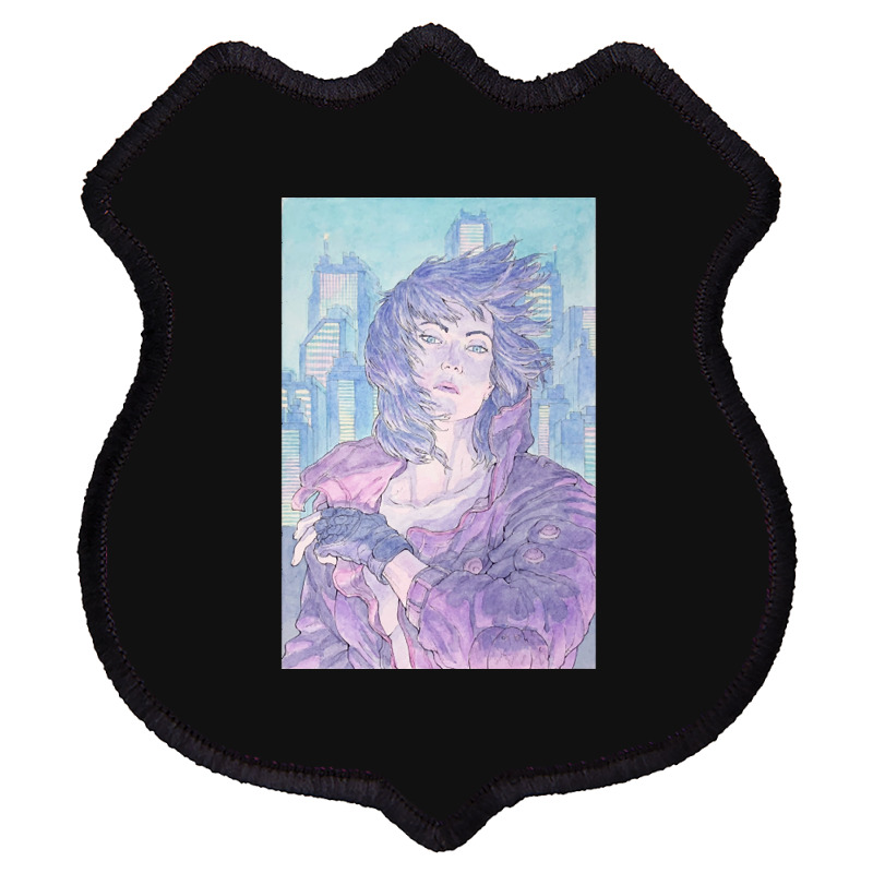 Cyberpunk Girl Shield Patch | Artistshot