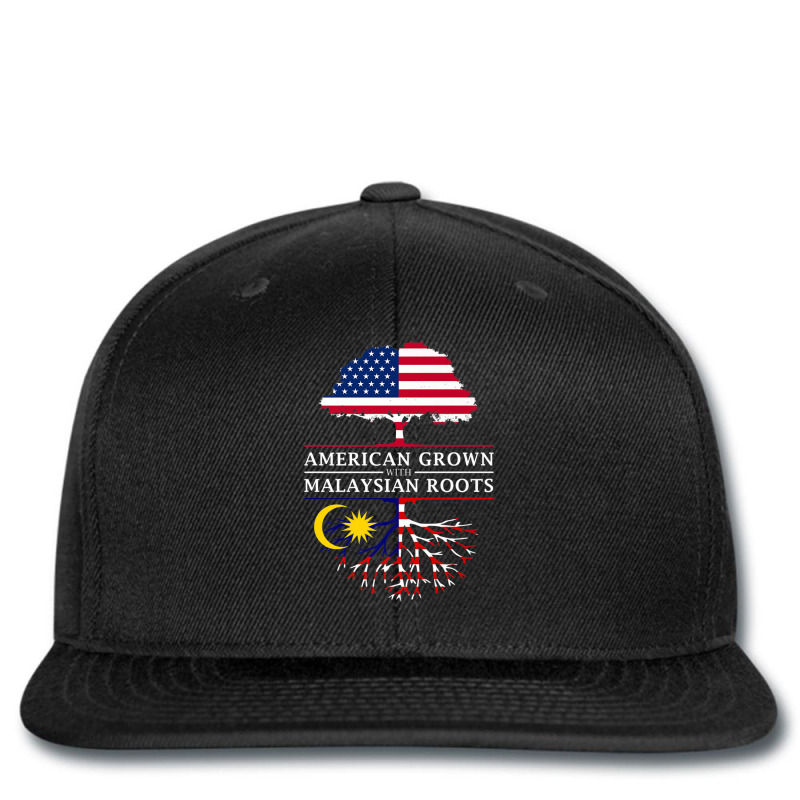 American Grown With Malaysian Roots   Malaysia T Shirt Printed hat by cm-arts | Artistshot