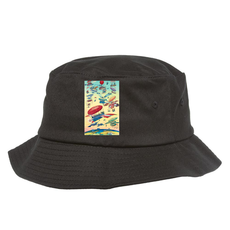 Openings-of-the-panama-canals- Bucket Hat by KennethSteele | Artistshot