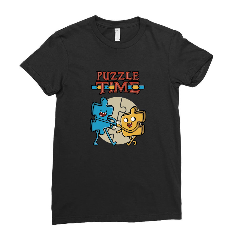 Puzzle Time Ladies Fitted T-Shirt by robertj57 | Artistshot