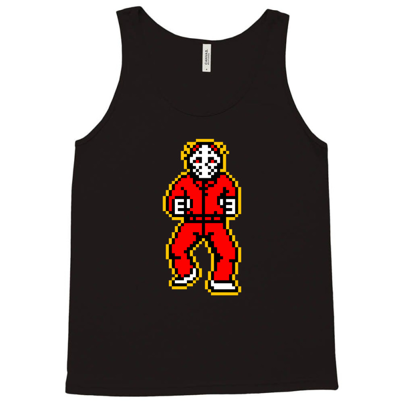 Retro Jason Red Tank Top by robertj57 | Artistshot