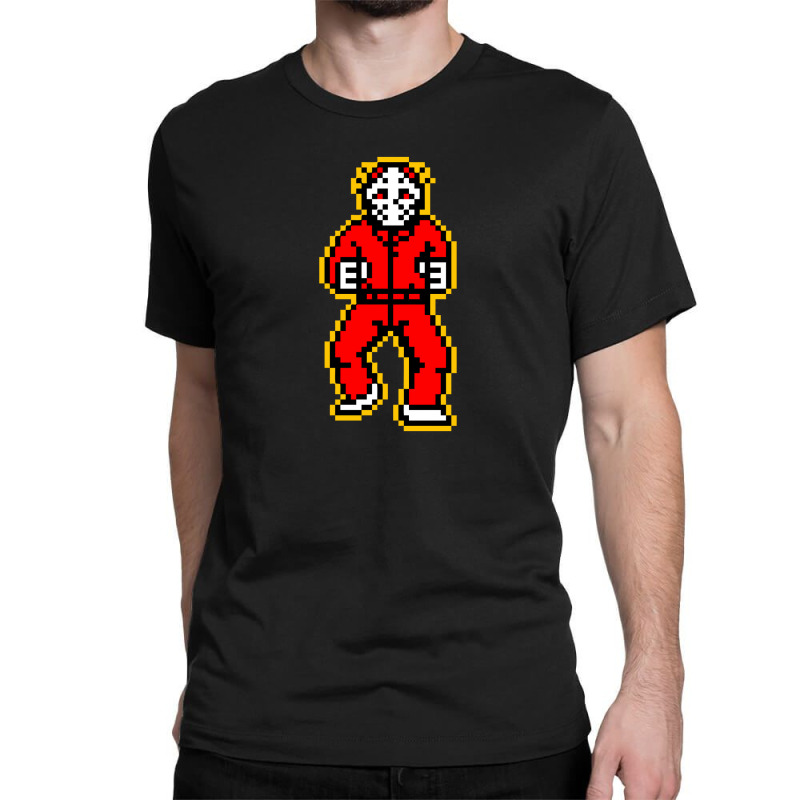 Retro Jason Red Classic T-shirt by robertj57 | Artistshot