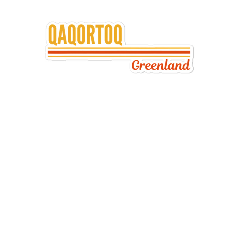 Qaqortoq Greenland Sticker | Artistshot