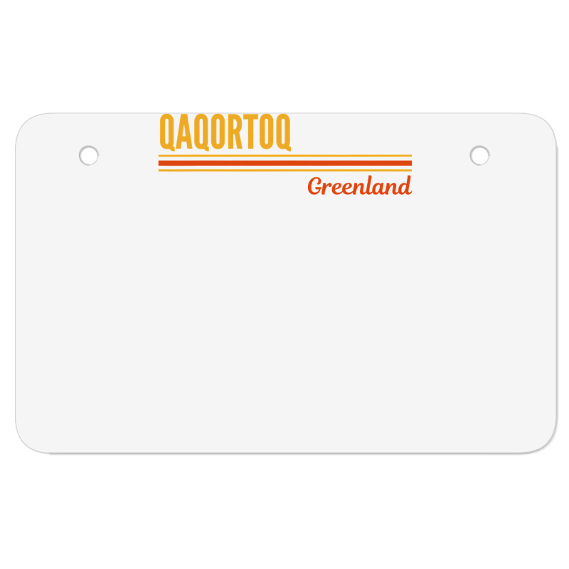 Qaqortoq Greenland Atv License Plate | Artistshot