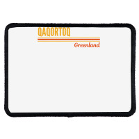 Qaqortoq Greenland Rectangle Patch | Artistshot