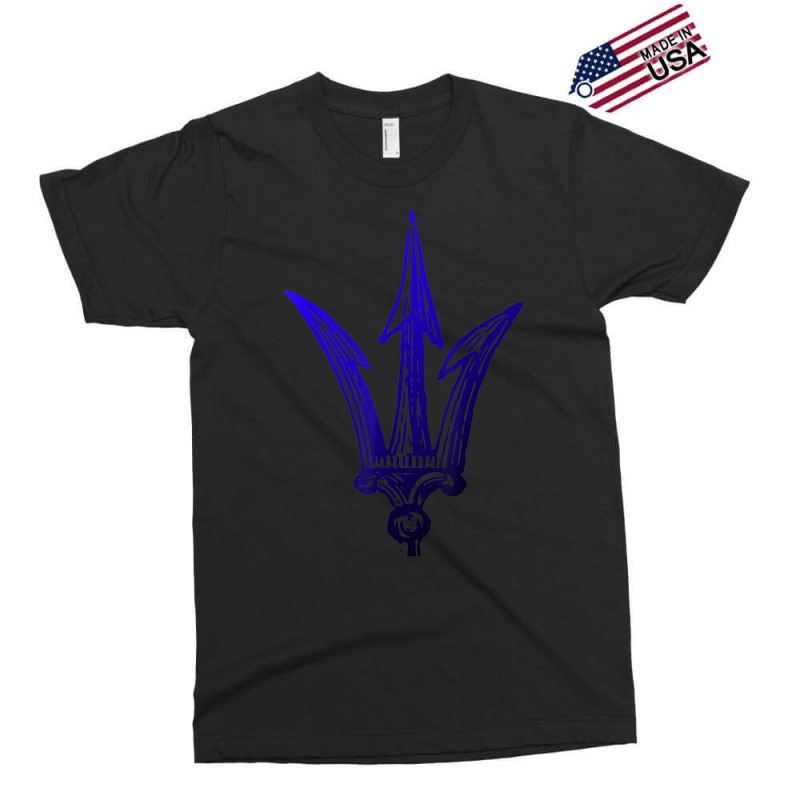 Blue Poseidon Symbol Trident T Shirt Ancient Greece Power T Shirt Exclusive T-shirt | Artistshot