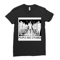 People Are Strange, People Are Strange Art, People Are Strange Paintin Ladies Fitted T-shirt | Artistshot