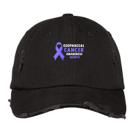 Womens Esophageal Cancer Shirt   Esophageal Cancer Awareness Month V N Vintage Cap | Artistshot