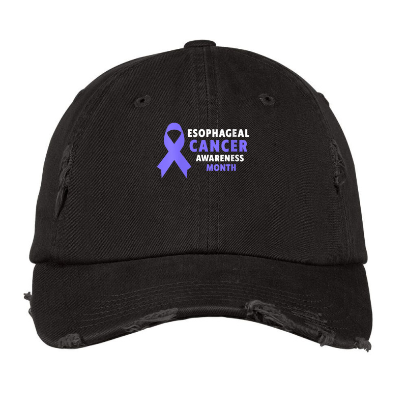 Womens Esophageal Cancer Shirt   Esophageal Cancer Awareness Month V N Vintage Cap by cm-arts | Artistshot