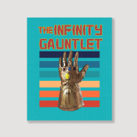 Infinity Gauntlet Portrait Canvas Print | Artistshot