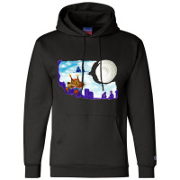 Booshy Night On The Rooftop Champion Hoodie | Artistshot