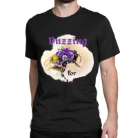 Buzzing For Bridgerton Floral Bee Classic T-shirt | Artistshot