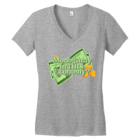 Funny Monogamy In This Economy Apparel T Shirt Women's V-neck T-shirt | Artistshot