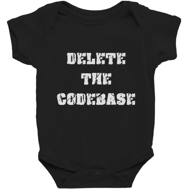 Delete The Codebase Premium T Shirt Baby Bodysuit by cm-arts | Artistshot