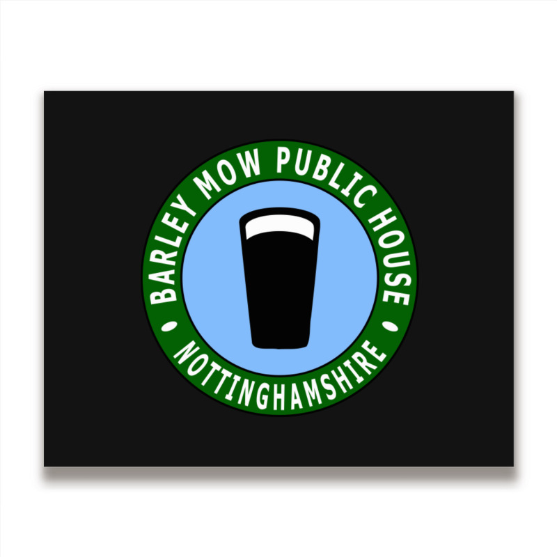 Barley Mow Public House Metal Print Horizontal | Artistshot