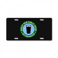 Barley Mow Public House License Plate | Artistshot