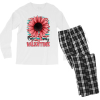 Be My Valentines Men's Long Sleeve Pajama Set | Artistshot