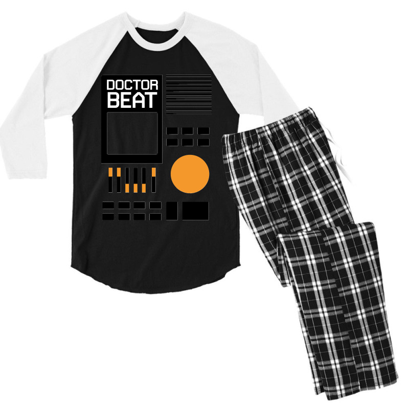 Dr Beat Metronome Men's 3/4 Sleeve Pajama Set by cm-arts | Artistshot