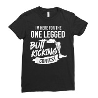 Leg Prosthetic Gift Leg Amputation Amputee T Shirt Ladies Fitted T-shirt | Artistshot