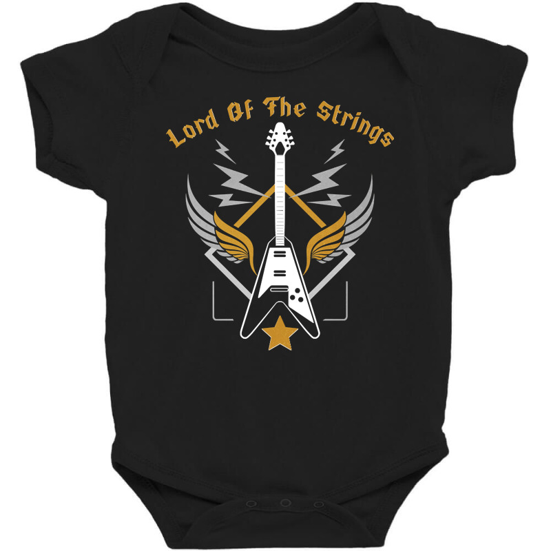 The Strings, The Strings Vintage, The Strings Art, The Strings Paintin Baby Bodysuit by SHOPERX5 | Artistshot