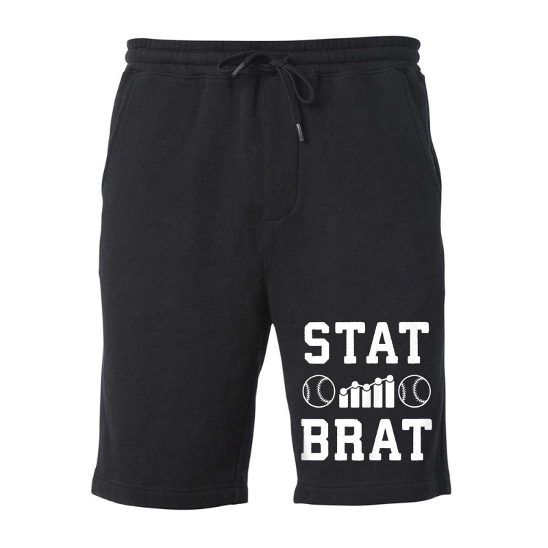 Stat Brat Sabermetrics Baseball Sports Analytics Statistics Tank Top Fleece Short by cm-arts | Artistshot