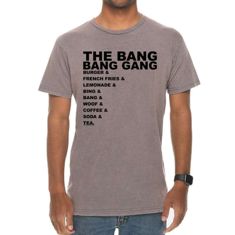 And... The Bang Bang Gang Vintage T-shirt | Artistshot