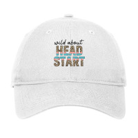 Wild About Head Start Teacher Leopard 1st Day Back To School T Shirt Adjustable Cap | Artistshot