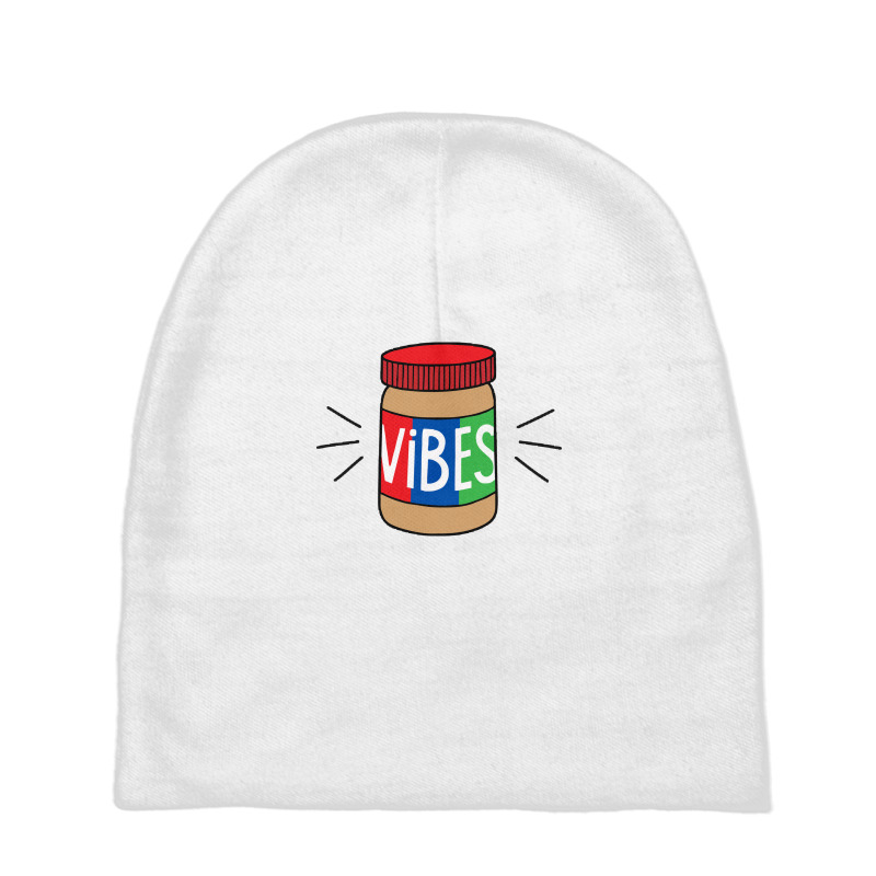 Peanut Butter Vibes Baby Beanies | Artistshot