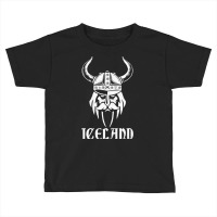 Iceland Viking Vintage Icelandic Pullover Hoodie Toddler T-shirt | Artistshot