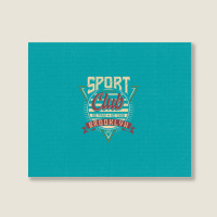 Sport Club No Pain No Gain Landscape Canvas Print | Artistshot