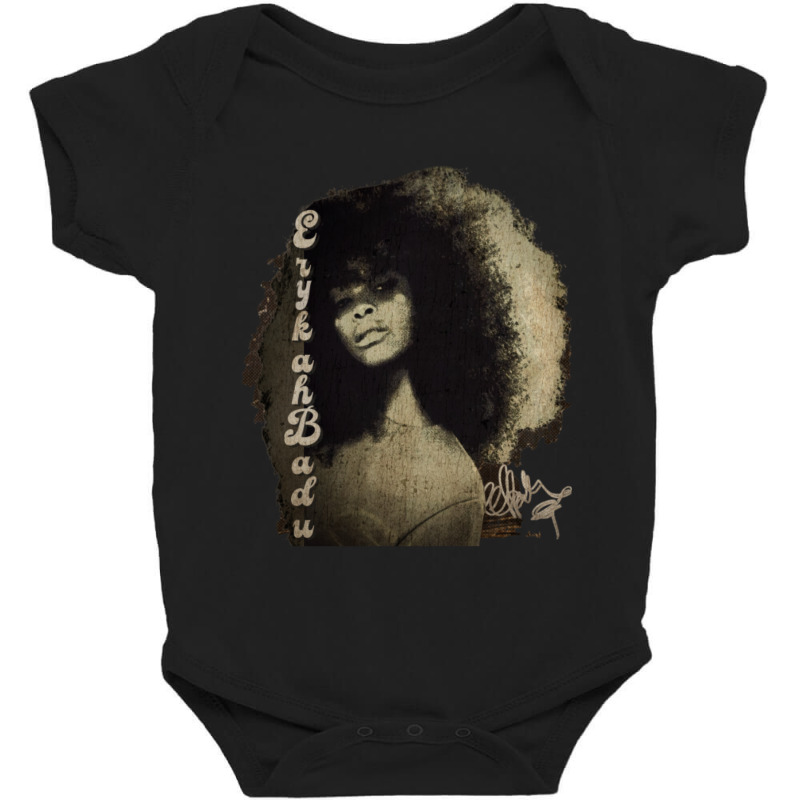 Erykah Badu Exclusive Art Baby Bodysuit by Kuwannin528 | Artistshot