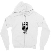 Coffee Break Zipper Hoodie | Artistshot